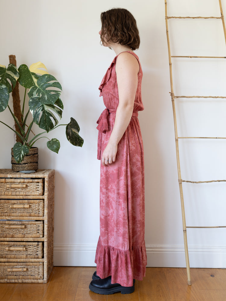 90s Tie Dye Maxi Dress - M