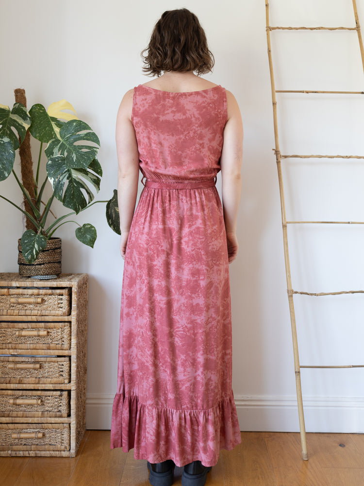 90s Tie Dye Maxi Dress - M