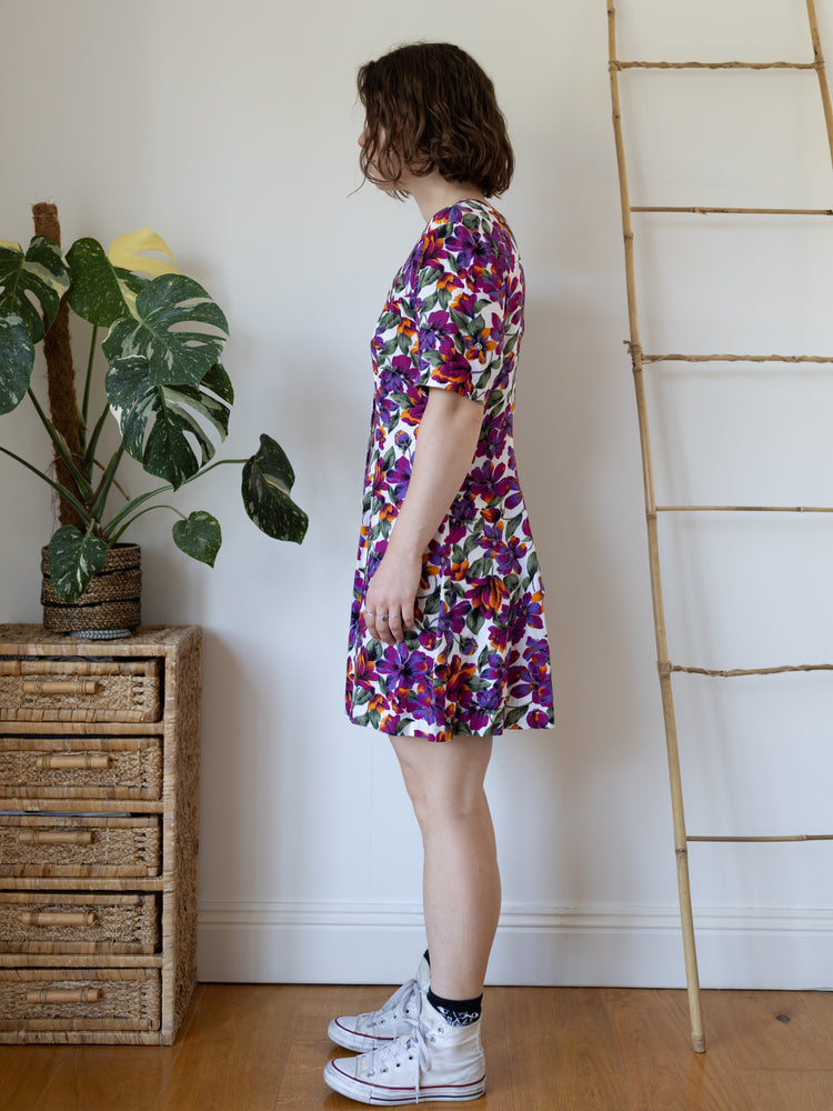 90s Cross Back Playsuit - M