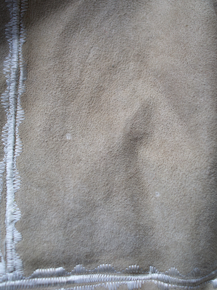70s Genuine Afghan Sheepskin Coat - S