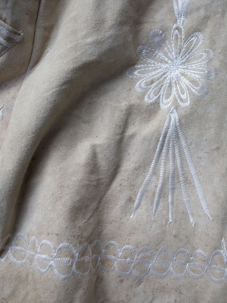 70s Genuine Afghan Sheepskin Coat - S