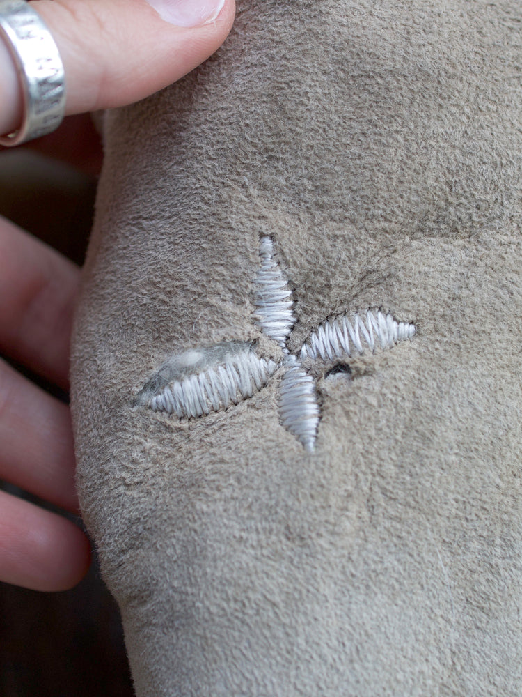 70s Genuine Afghan Sheepskin Coat - S