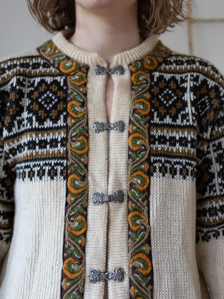 90s Nordstrikk Norwegian Cardigan - M