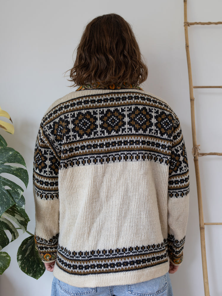 90s Nordstrikk Norwegian Cardigan - M