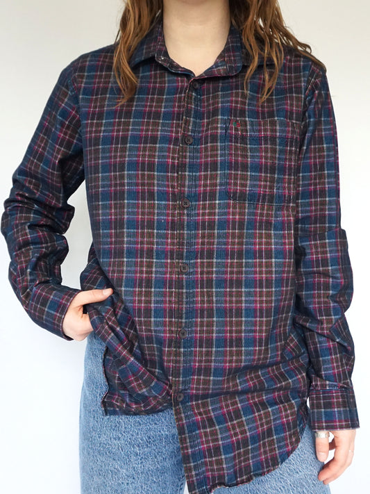 Checkered Corduroy Shirt - M/L