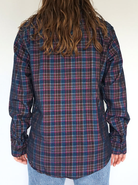 Checkered Corduroy Shirt - M/L